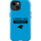 NFL Carolina Panthers Blue Performance Series iPhone 15 Impact Case