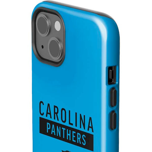 NFL Carolina Panthers Blue Performance Series iPhone 15 Impact Case