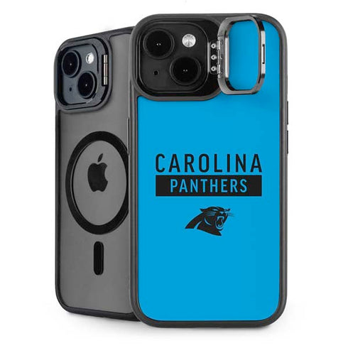 NFL Carolina Panthers Blue Performance Series iPhone 15 Kickstand Case