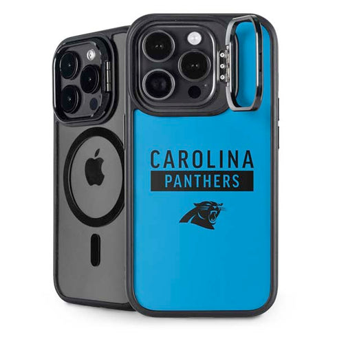 NFL Carolina Panthers Blue Performance Series iPhone 15 Pro Max Kickstand Case