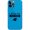 NFL Carolina Panthers Blue Performance Series iPhone 15 Pro Max Skin