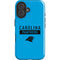 NFL Carolina Panthers Blue Performance Series iPhone 16 Impact Case