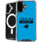 NFL Carolina Panthers Blue Performance Series iPhone 16 Plus MagSafe Case