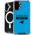 NFL Carolina Panthers Blue Performance Series iPhone 16 Plus MagSafe Case