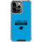 NFL Carolina Panthers Blue Performance Series iPhone 16 Pro Clear Case