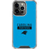 NFL Carolina Panthers Blue Performance Series iPhone 16 Pro Clear Case