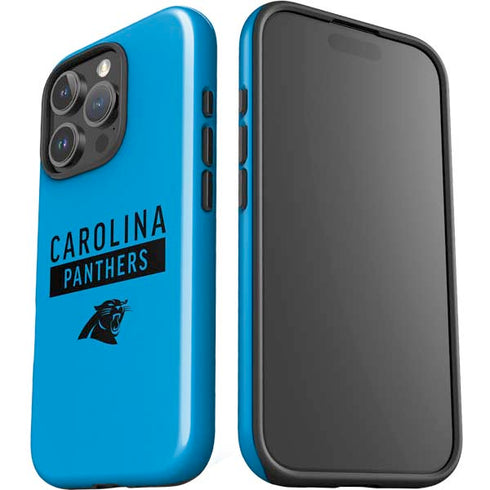 NFL Carolina Panthers Blue Performance Series iPhone 16 Pro Max Impact Case