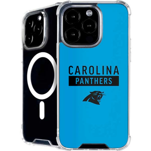 NFL Carolina Panthers Blue Performance Series iPhone 16 Pro Max MagSafe Case