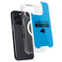 NFL Carolina Panthers Blue Performance Series iPhone 16 Pro Max MagSafe Case