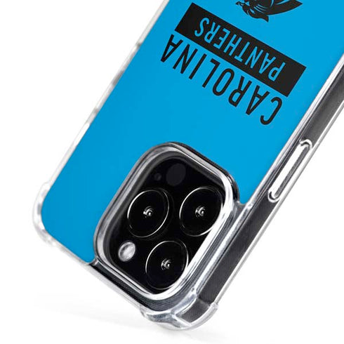 NFL Carolina Panthers Blue Performance Series iPhone 16 Pro Max MagSafe Case