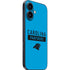NFL Carolina Panthers Blue Performance Series iPhone 16 Skin