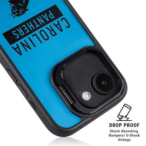 NFL Carolina Panthers Blue Performance Series iPhone 16e Kickstand Case