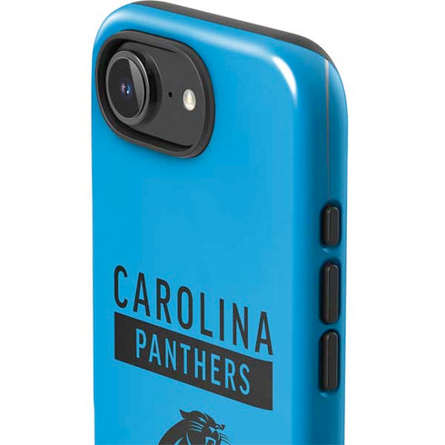 NFL Carolina Panthers Blue Performance Series iPhone 16e Impact Case