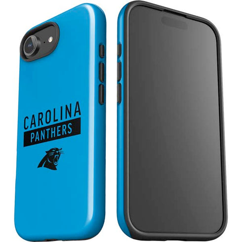 NFL Carolina Panthers Blue Performance Series iPhone 16e Impact Case