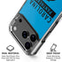 NFL Carolina Panthers Blue Performance Series iPhone 18 Pro Clear Case