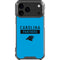 NFL Carolina Panthers Blue Performance Series iPhone 18 Pro Max Clear Case