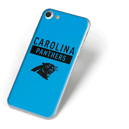 NFL Carolina Panthers Blue Performance Series iPhone 8 Skin
