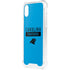 NFL Carolina Panthers Blue Performance Series iPhone XS Clear Case