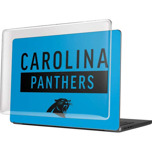 NFL Carolina Panthers Blue Performance Series MacBook Pro 14in (2021-24) Case plus Skin