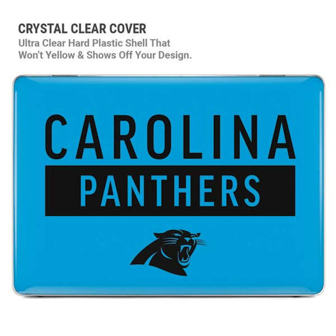 NFL Carolina Panthers Blue Performance Series MacBook Pro 14in (2021-24) Case plus Skin
