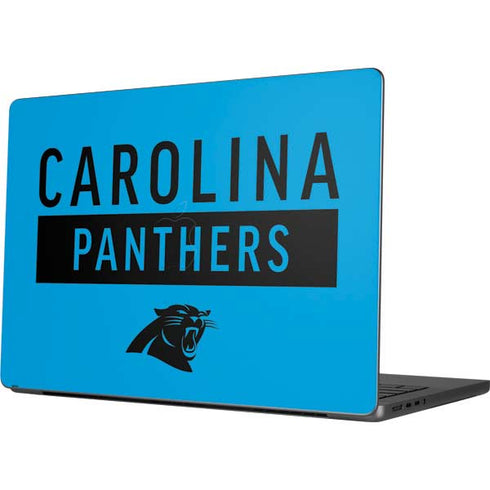 NFL Carolina Panthers Blue Performance Series Apple MacBook Pro 14-inch Skin