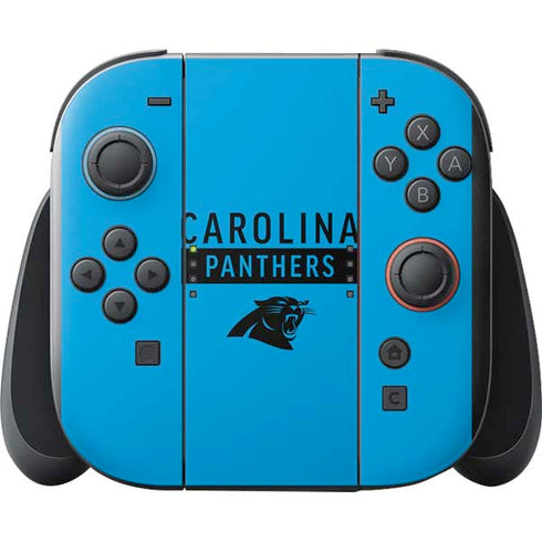 NFL Carolina Panthers Blue Performance Series Nintendo Switch 2 (2025) with Joy-Con Skin