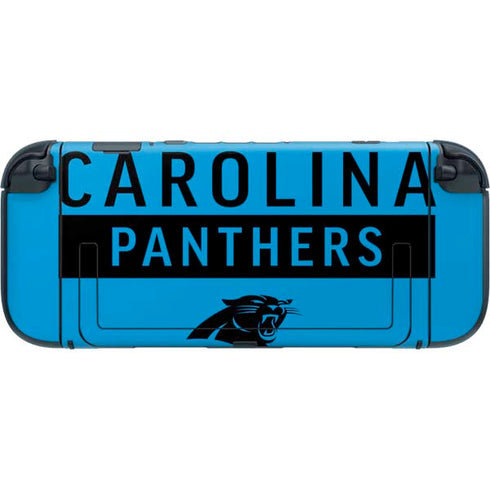 NFL Carolina Panthers Blue Performance Series Nintendo Switch 2 (2025) with Joy-Con Skin