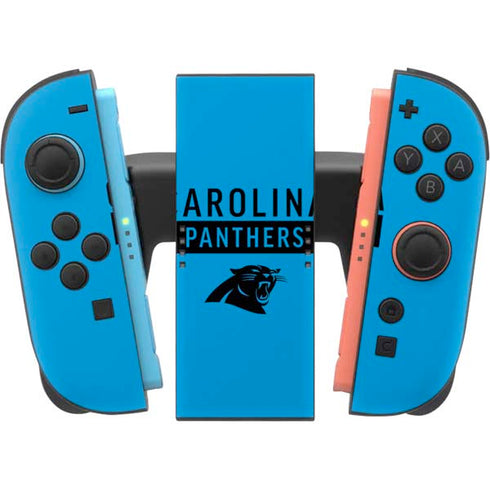 NFL Carolina Panthers Blue Performance Series Nintendo Switch 2 (2025) Joy-Con Controller Skin