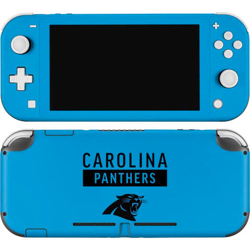 NFL Carolina Panthers Blue Performance Series Nintendo Skins