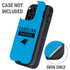 NFL Carolina Panthers Blue Performance Series Otterbox Defender iPhone Skin