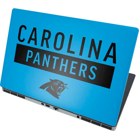 NFL Carolina Panthers Blue Performance Series Dell Precision Skin