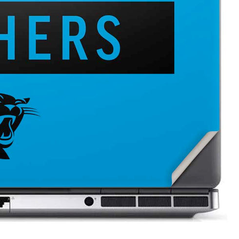 NFL Carolina Panthers Blue Performance Series Dell Precision Skin