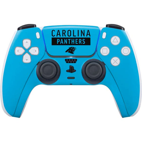 NFL Carolina Panthers Blue Performance Series PlayStation PS5 Skins