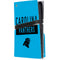NFL Carolina Panthers Blue Performance Series PS5 Pro Disk Console Skin