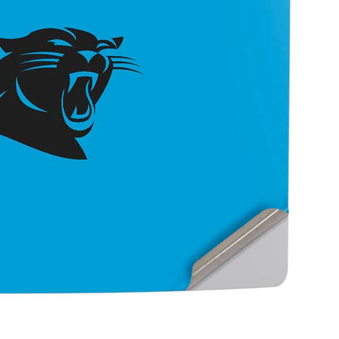 NFL Carolina Panthers Blue Performance Series PS5 Pro Disk Console Skin