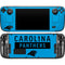 NFL Carolina Panthers Blue Performance Series Steam Deck Handheld Gaming Computer OLED Skin