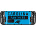 NFL Carolina Panthers Blue Performance Series Steam Deck Handheld Gaming Computer Skin