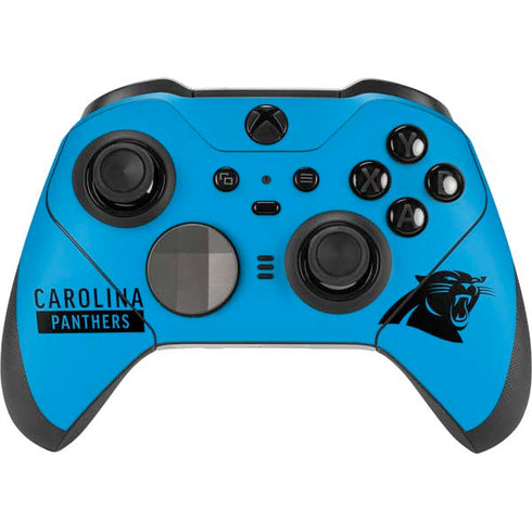 NFL Carolina Panthers Blue Performance Series Xbox Elite Wireless Controller Series 2 Skin