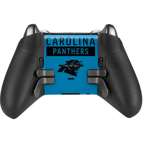 NFL Carolina Panthers Blue Performance Series Xbox Elite Wireless Controller Series 2 Skin