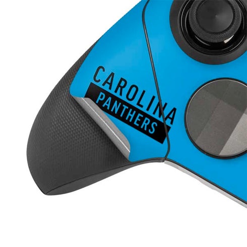 NFL Carolina Panthers Blue Performance Series Xbox Elite Wireless Controller Series 2 Skin