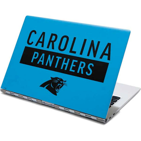 NFL Carolina Panthers Blue Performance Series Yoga 910 2-in-1 14in Touch-Screen Skin