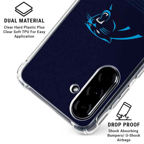 NFL Carolina Panthers Breakaway Galaxy A36 5G Clear Case
