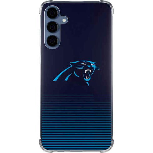 NFL Carolina Panthers Breakaway Galaxy A55 5G Clear Case