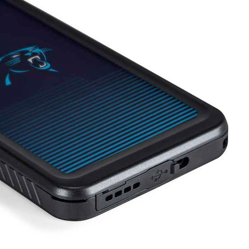 NFL Carolina Panthers Breakaway Galaxy S24 Waterproof Case