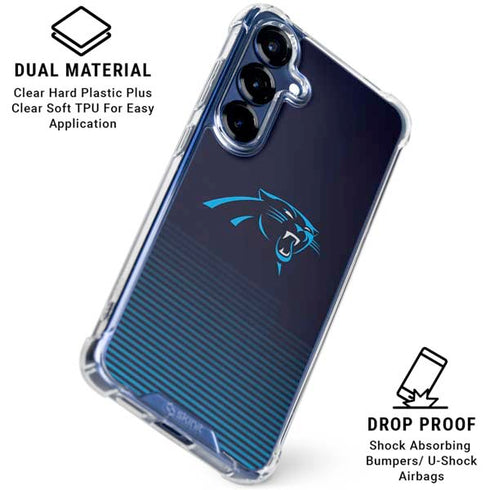 NFL Carolina Panthers Breakaway Galaxy S25 Clear Case