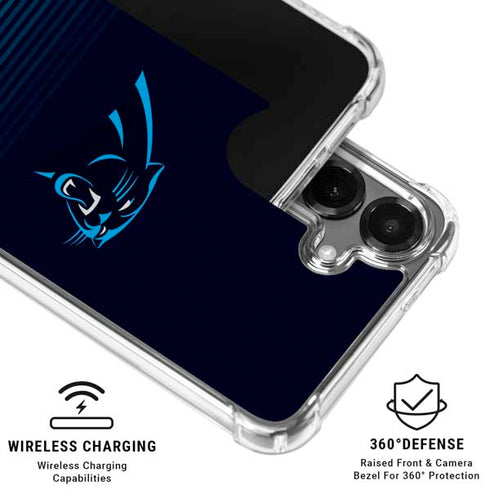NFL Carolina Panthers Breakaway Galaxy S26 Clear Case