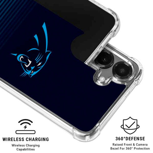 NFL Carolina Panthers Breakaway Galaxy S26 Plus Clear Case