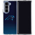 NFL Carolina Panthers Breakaway Galaxy Z Fold5 5G Clear Case