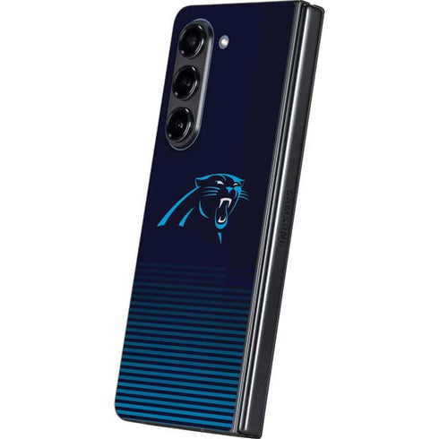 NFL Carolina Panthers Breakaway Galaxy Z Fold5 5G Skin