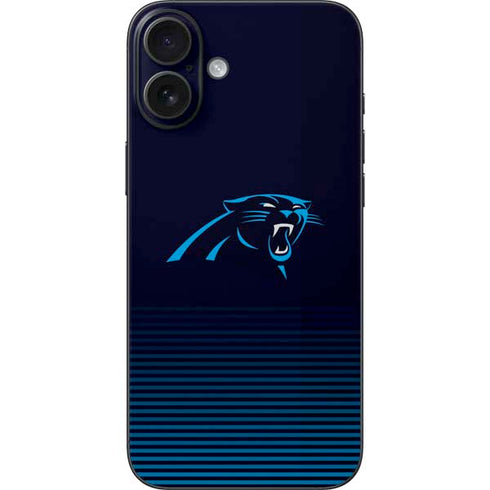 NFL Carolina Panthers Breakaway iPhone 16 Plus Skin